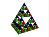 64 células tetraédricas